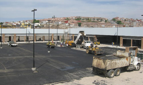 Colocación de carpeta asfáltica